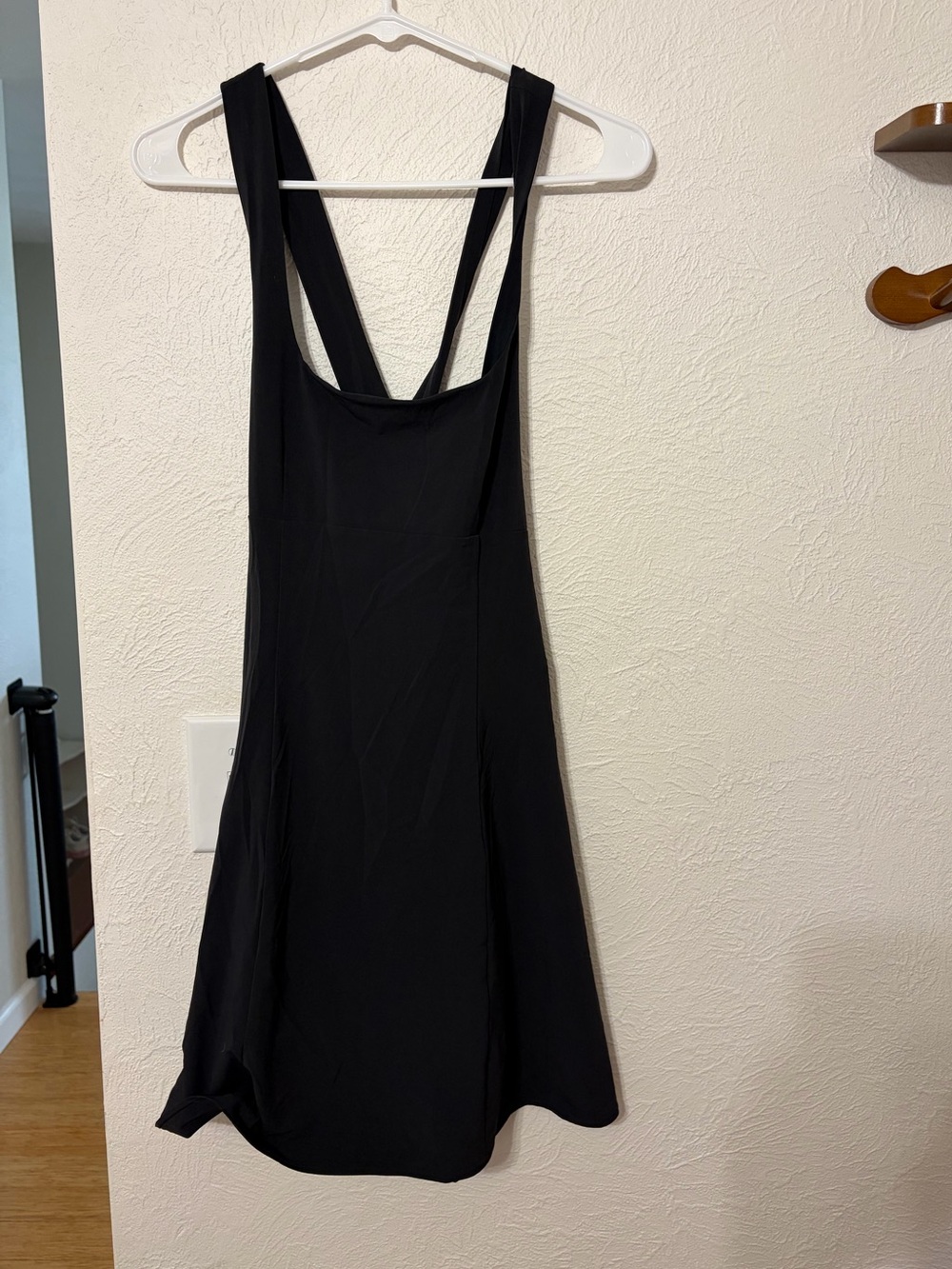Classic Black Sleeveless A-Line Dress